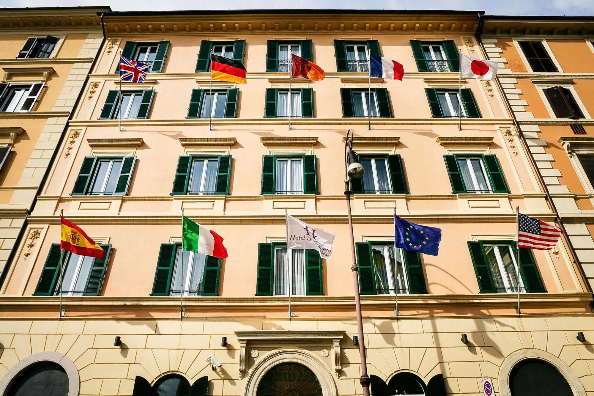 Hotel Diocleziano Rom Exterior foto